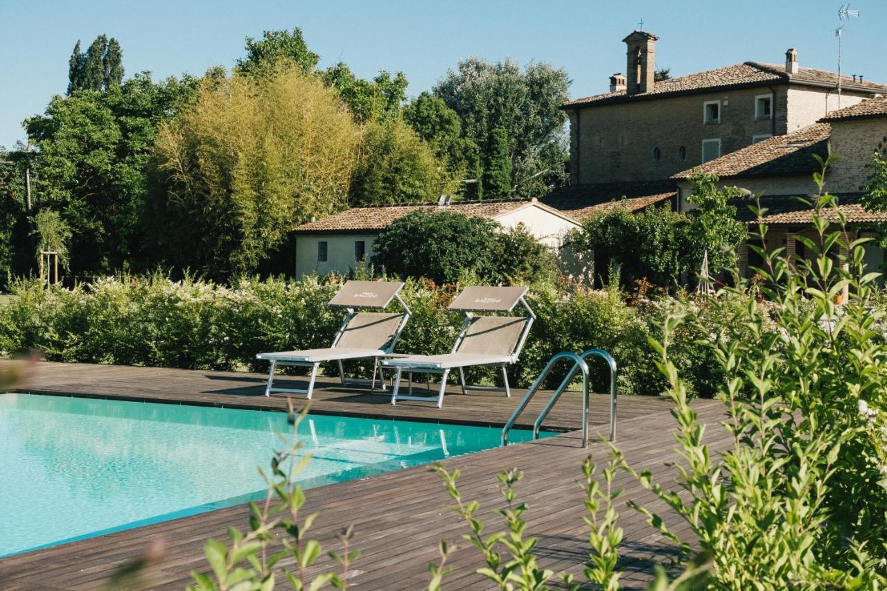 Agriturismo Palazzo Baldini Villa Bagnacavallo Luaran gambar